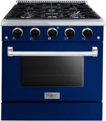 Forte FGR304BBL24 30" All Gas Freestanding Range