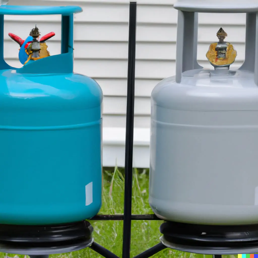 are natural gas and propane interchangeable