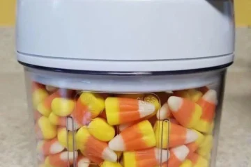 how many candy corns in the manual food processor