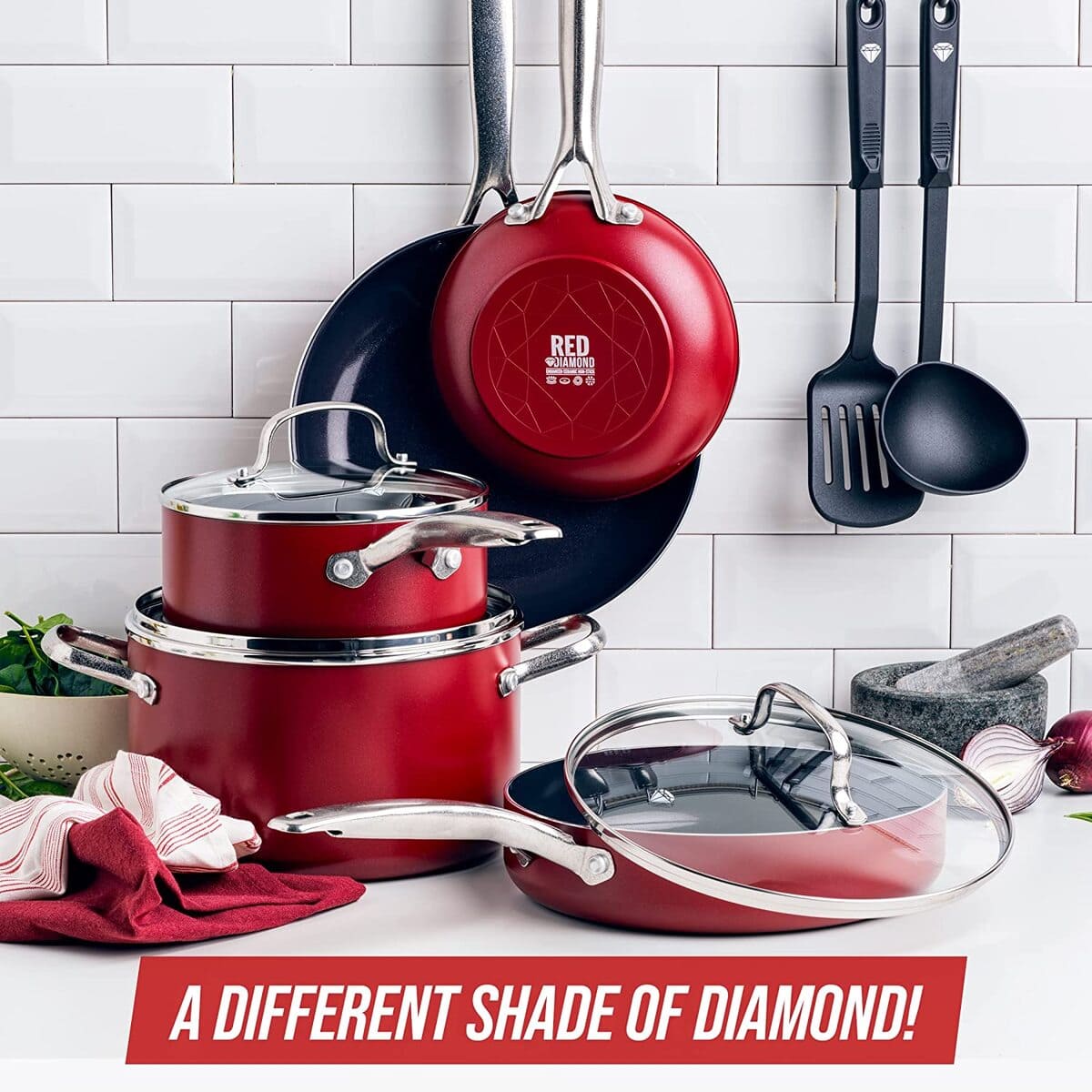are red diamond pans good