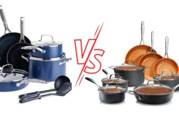gotham steel vs blue diamond cookware