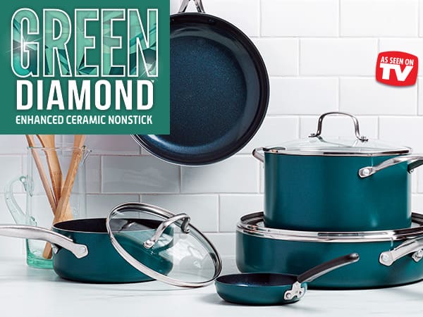 green diamond cookware as seen on tv