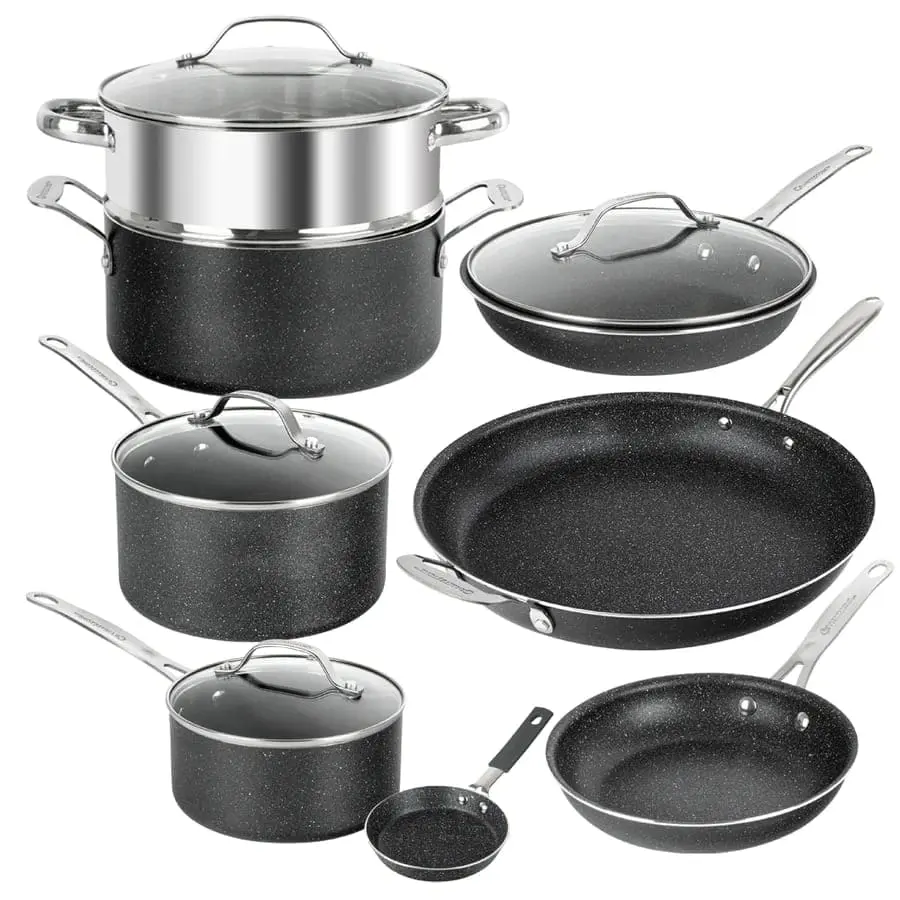 how to choose the best granite stone diamond cookware