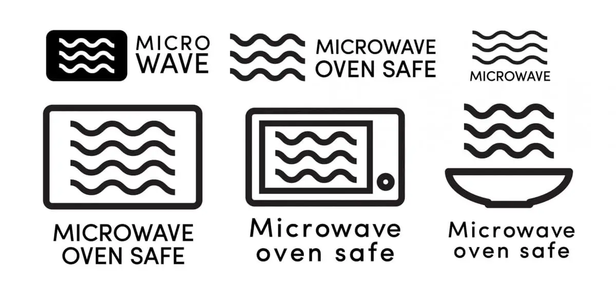 how to identify the microwave safe symbol