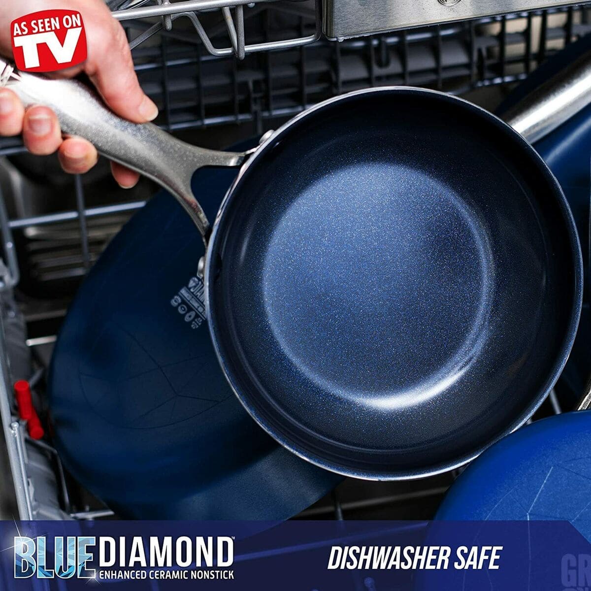 is blue diamond cookware dishwasher safe