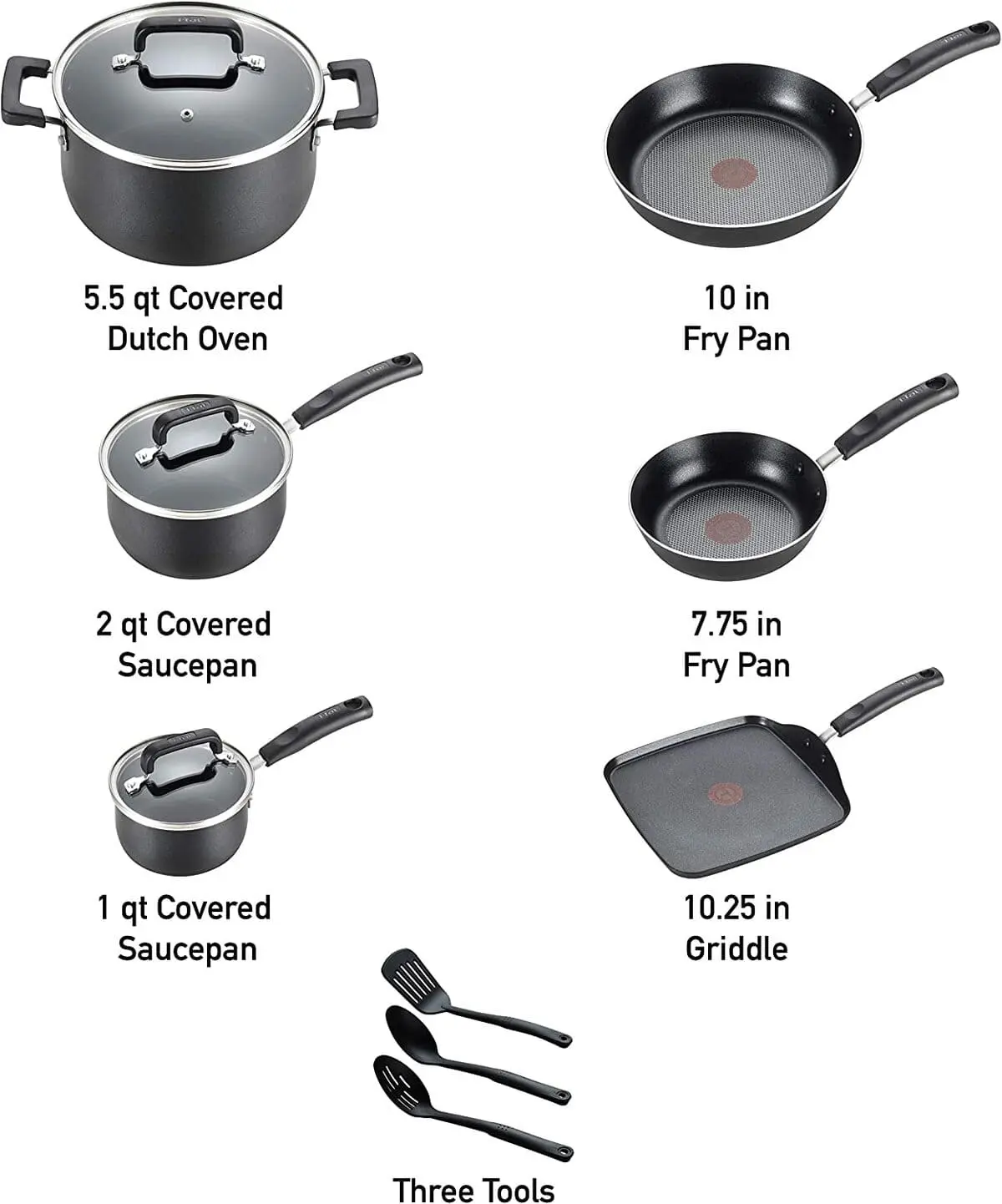 oven-safe t-fal pans