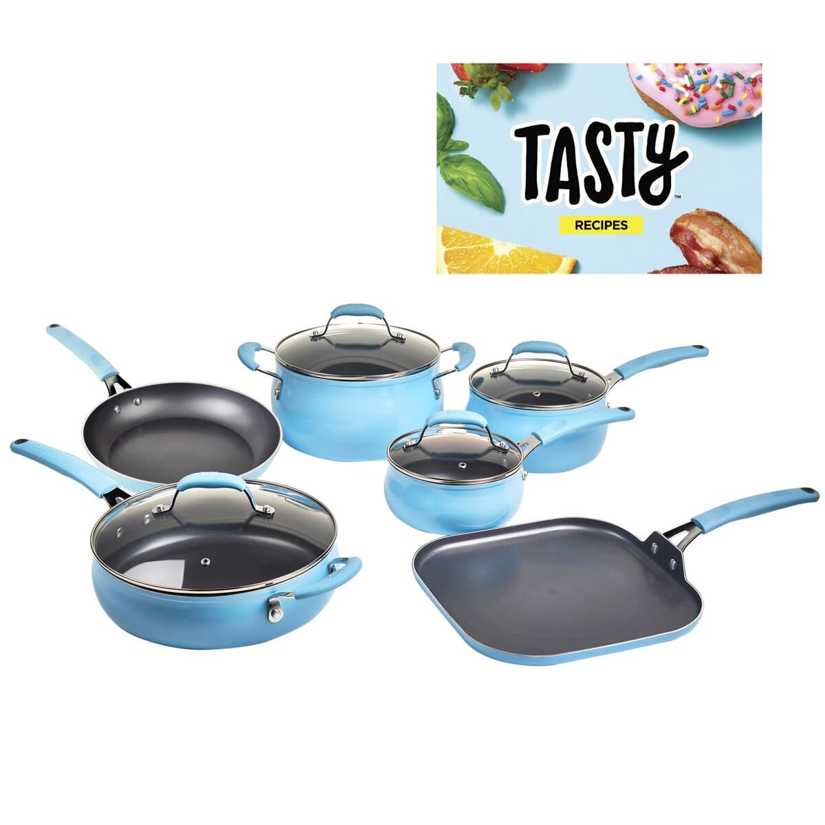 tips for using and maintaining the tasty non-stick diamond reinforced cookware set 11 piece